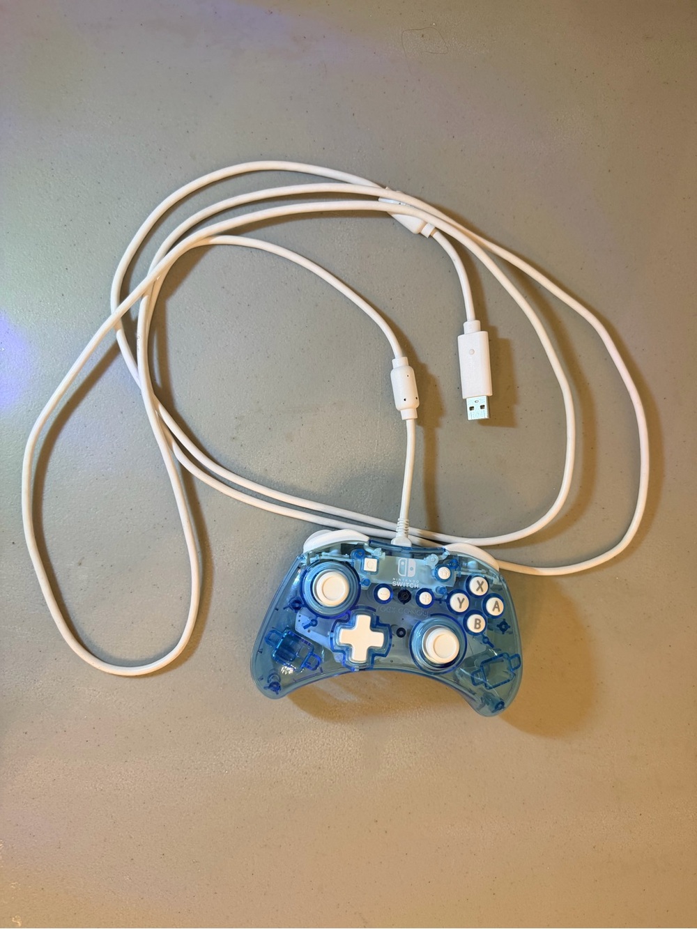 Nintendo Switch PDP Rock Candy Blue Wired Controller